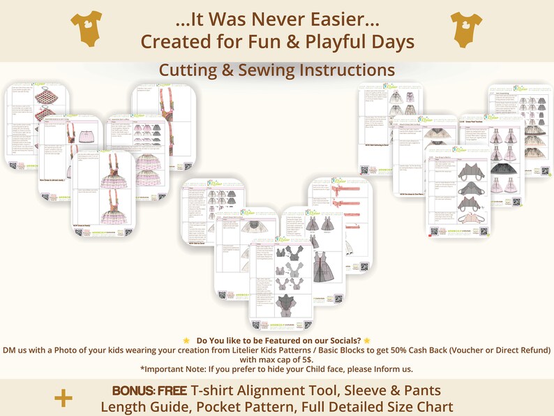 Whole Shop Bundle 35 Patterns Sewing Patterns Kids Patterns Sewing