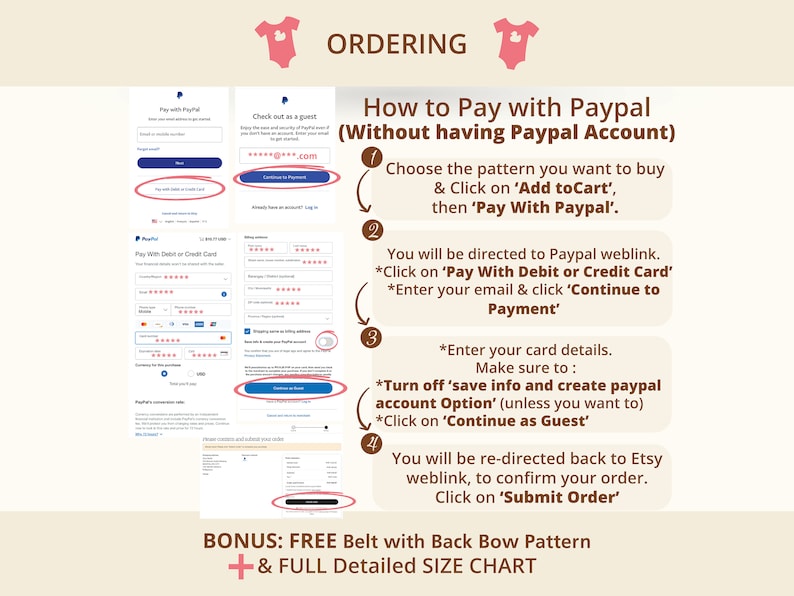 Yes you can pay with paypal without having Paypal account: Add toCart, Pay With Paypal, Pay With Debit or Credit Card,Enter email , Continue to Payment, Enter card details, Turn off save info and create paypal account, Continue as Guest, Submit Order