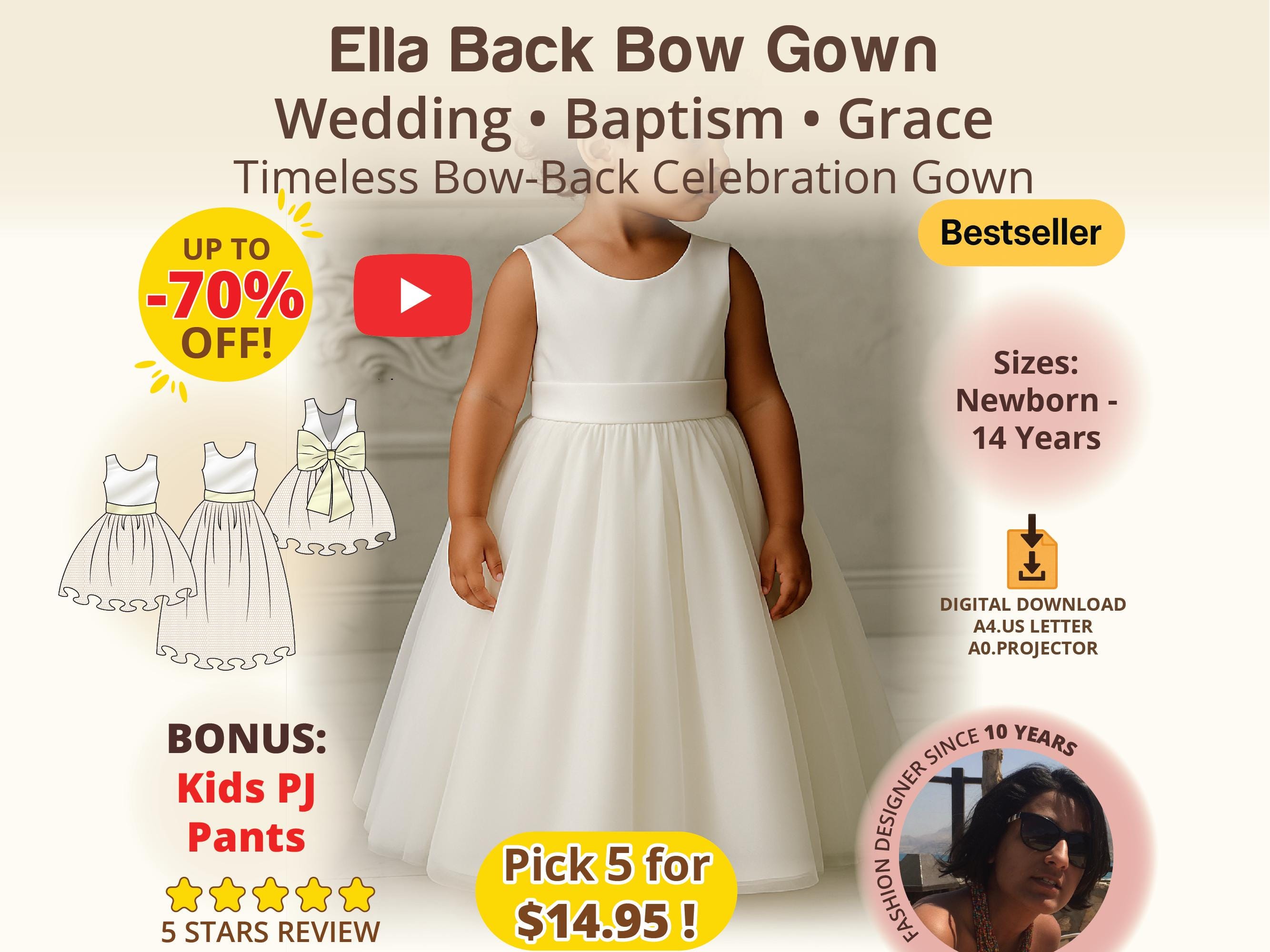 Vestido de primera comunión - Etsy México, image size:2667x2000