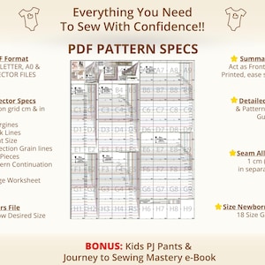 "We Got You. All what you dream of.
PDF instant download A4, A0, US Letter and Projector file. Layered Size gradings in different colors and shapes. 1 cm seam allowance. Notches marks and pattern placement to ensure perfect garment