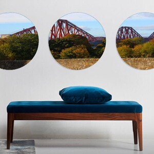 Nature, Scotch Bridge and Colors. Downloadable wall art  photography. 3 pieces printable art.  Decor Tree Pait Print