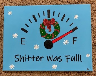 National Lampoon's Christmas Vacation Painting- Cousin Eddie Quote - Griswold Family