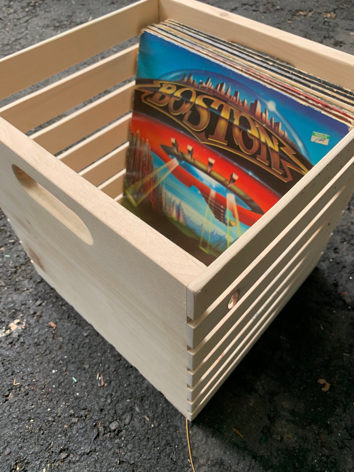 13 x 13 Cube Crate Wooden Storage Crate Etsy