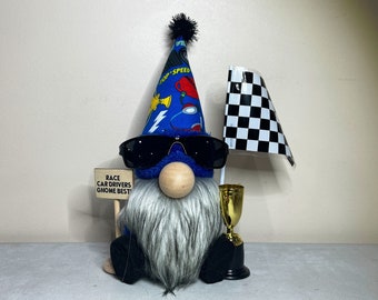 NASCAR Gnome. Racing Gnome. - Etsy