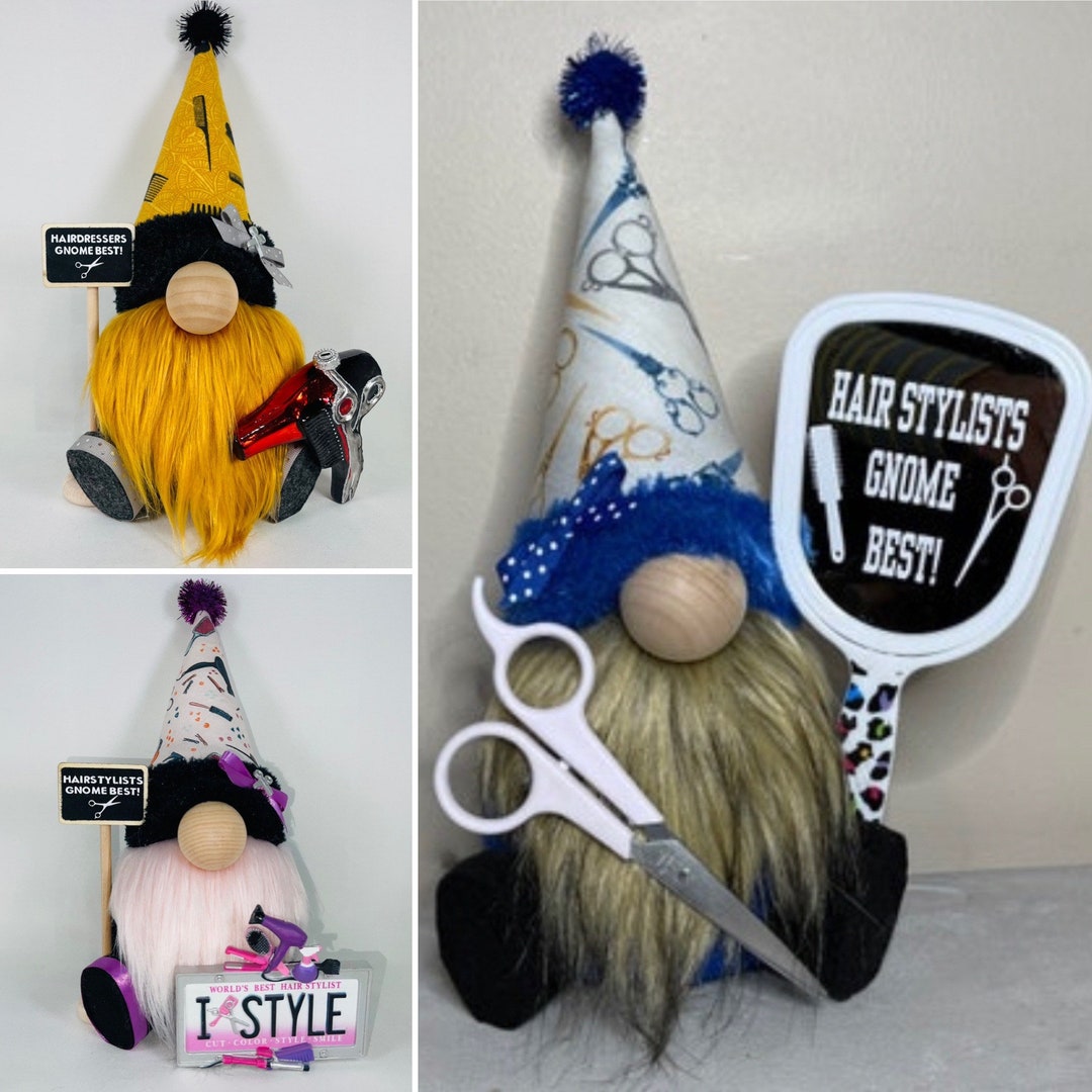 Hairstylist Gnome Etsy
