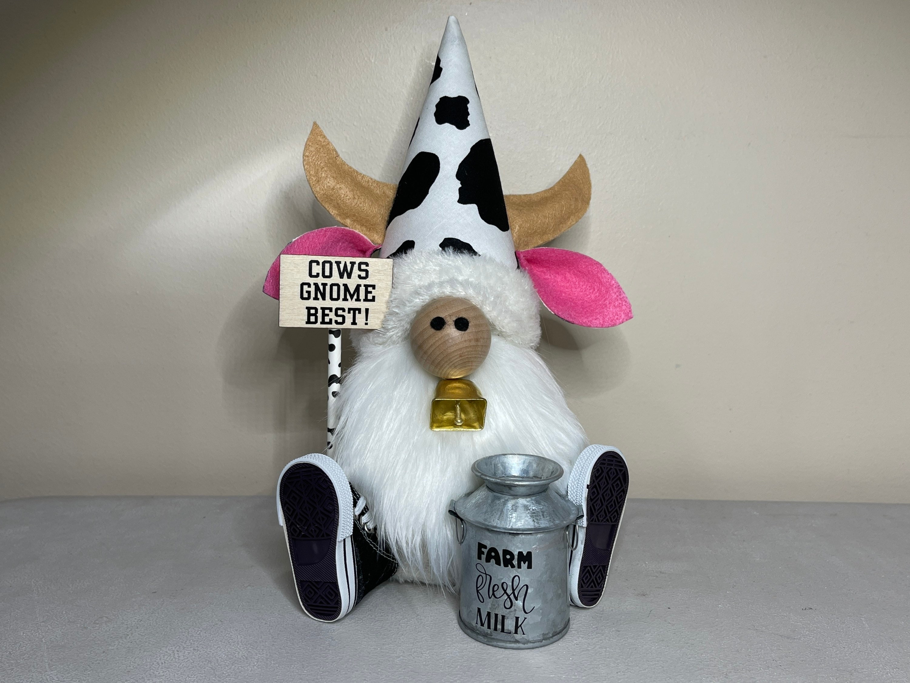 Farmhouse Cow Gnome Farmhouse Cow Gnome