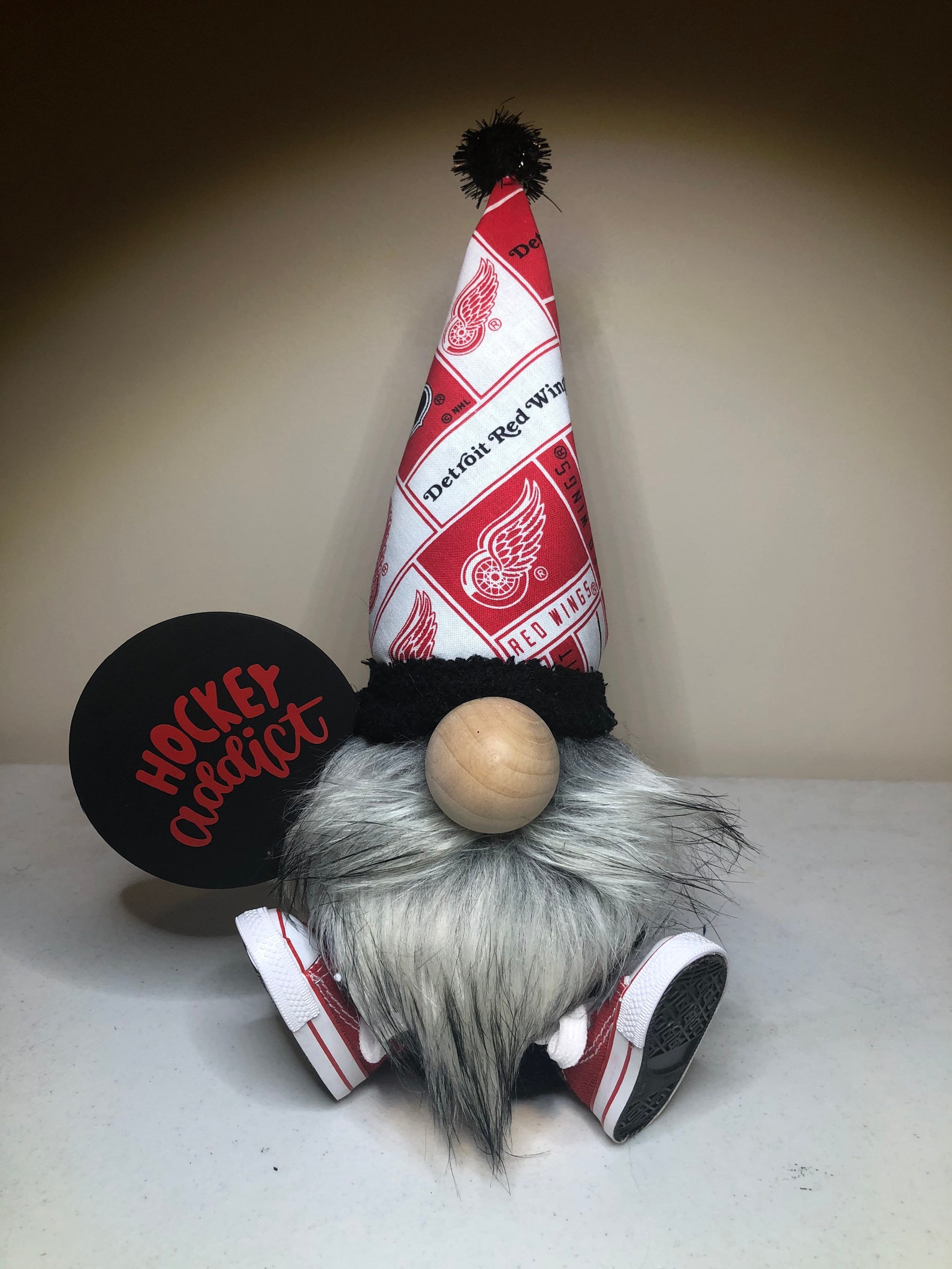 NHL Detroit Red Wings Gnome Etsy