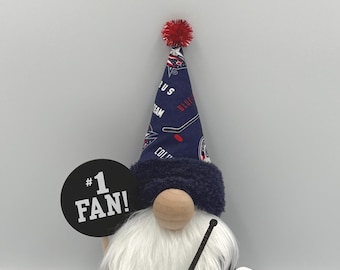Gnomo de los Columbus Blue Jackets
