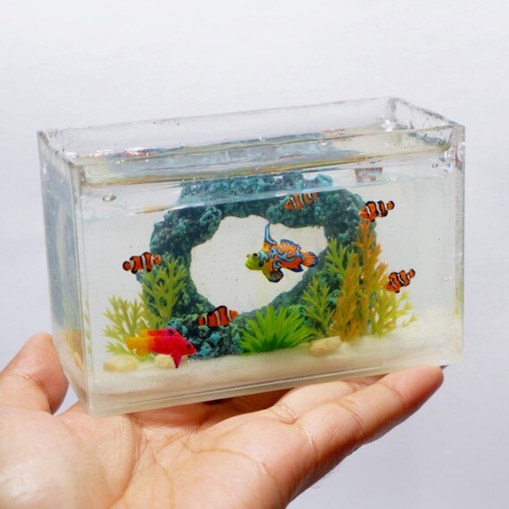Miniatur Meeresfisch-Behlter - Etsy.de
