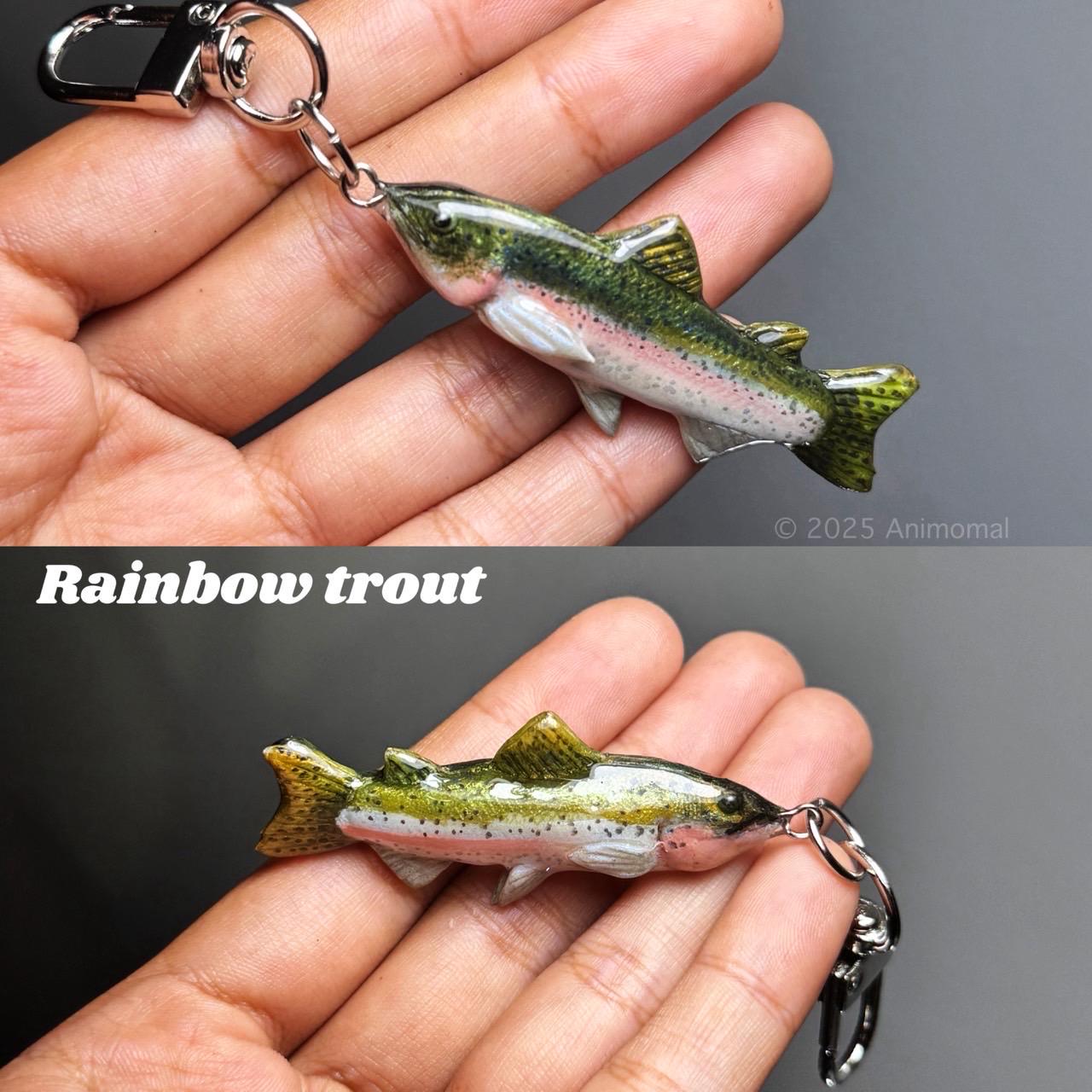 Fish Keychain: Mudskipper, Tiger Oscar, Rainbow Trout, Clown Loach - Etsy Fish Keychain: Mudskipper, Tiger Oscar, Rainbow Trout, Clown Loach - Etsy