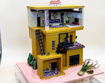 The Desert Wanderer’s Cottage in axolotl tank