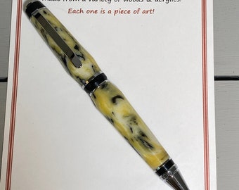 The Monarch Cigar - Handcrafted Acrylic Cigar-style Pen