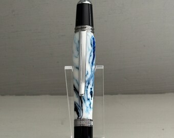 Winter Wonderland - Wall St II Pen made of Home-cast Acrylic