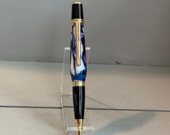 The Afterglow - Wall St II Pen made of Home-cast Acrylic