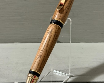 The Angel's Share Gold Cigar Pen - made of Certified Angel's Envy® Kentucky Straight Bourbon Barrel Wood
