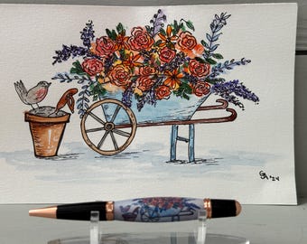 Artist's Series - Flower Wagon - A Wall St. II Photo Pen