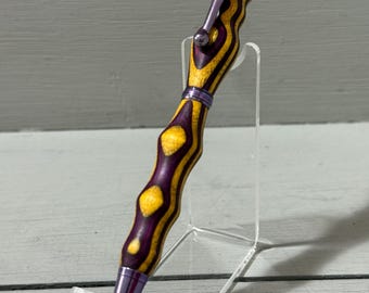 Purple Pulse - A Slim-Style pen made of Spectraply
