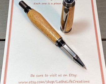 The La Palma - Navigator Style Pen - Made of Canary Wood