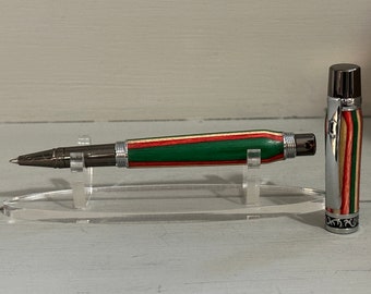 The Mistletoe Roller - A Wall St II Style Roller Ball Pen