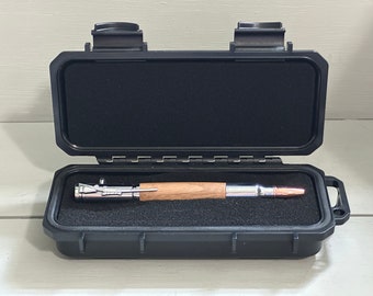 Copper Haze Bolt Action Pen with Gunmetal Trim