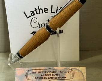 Soaring High Cigar Pen - made of Certified Angel's Envy® Kentucky Straight Bourbon Barrel Wood