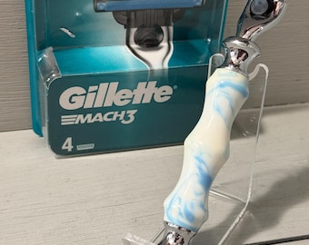 The Carolina Blue II Razor Handle