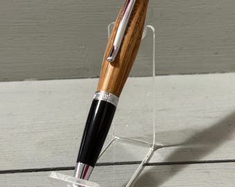 Kosher Buffalo - A Handcrafted Wall St. II Pen, Chrome