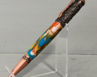 Copper Sunflowers - A Botanical‑Inspired Specialty Pen