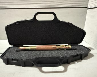 NC WALNUT BULLET - A 30 Caliber Bolt Action Pen, Gold