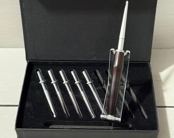 Cocobolo Crochet Handle with Interchangeable Crochet Hooks - Set