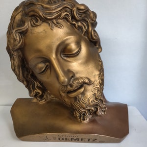 Bust of Jesus Sculpture - Fiberglass
