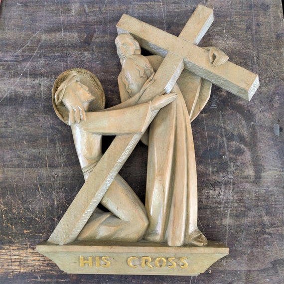 Station of the Cross Wood Etsy