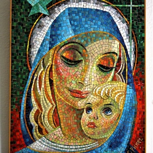 Mother and Child - Mosaic