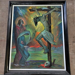 The Crucifixion - Oil