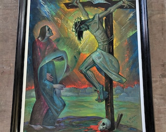 The Crucifixion - Oil