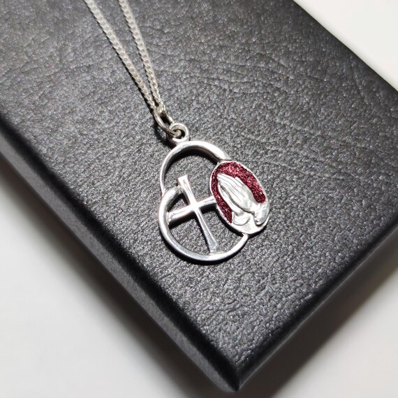 cross pendant, solid silver 925, Birthday Gift