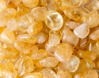 Citrine getrommelt, Steine zum Einpacken, Metaphysical Store, Kristalle für den Erfolg, Steine für Pflanzer, Edelsteine für Halskette, Steine zum Einwickeln,