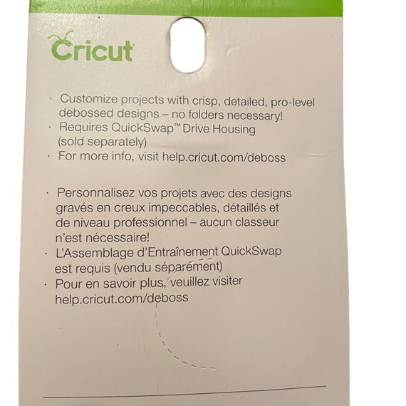 Cricut Fine Debossing Tip, for Quickswap Drive Housing, for