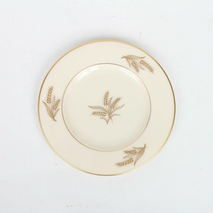 Harvest By Lenox, Golden Wheat Dishes, Bread and Butter Plates, Made in the USA 1953-88, Single Plate, Fine China, Vintage Dinnerware