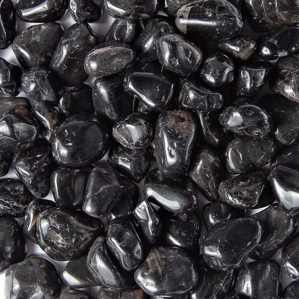 Black Onyx Gem, Small Tumbled Stones, Bulk Gems, Wire Wrapping Crystals, Rocks for Jewelry, Stones for Candles, Metaphysical Store, Gemstone