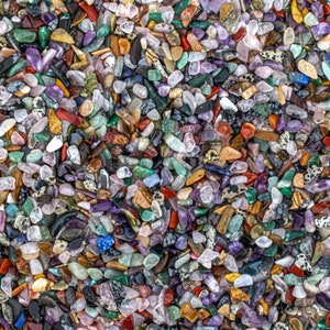 Rainbow colored deals stone