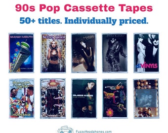 CASSETTE TAPES Pop, Rock, Alternative - Individually Priced, Build Your Collection Tested & Guaranteed