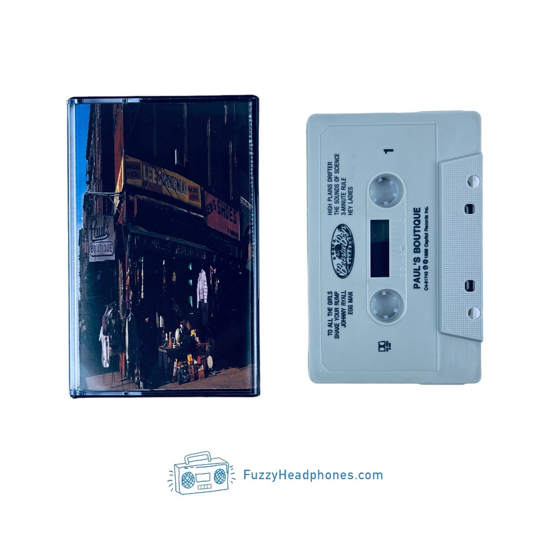 Beastie Boys Paul's Boutique Cassette Tape 1989 to All the Girls, Hey