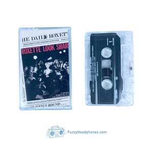 Roxette Look Sharp Cassette Tape (1988) The Look, Dangerous, Listen To Your Heart - Tested & Guaranteed