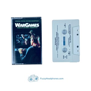 WarGames Soundtrack Cassette Tape (1983) Arthur B. Rubenstein, RARE - Tested & Guaranteed