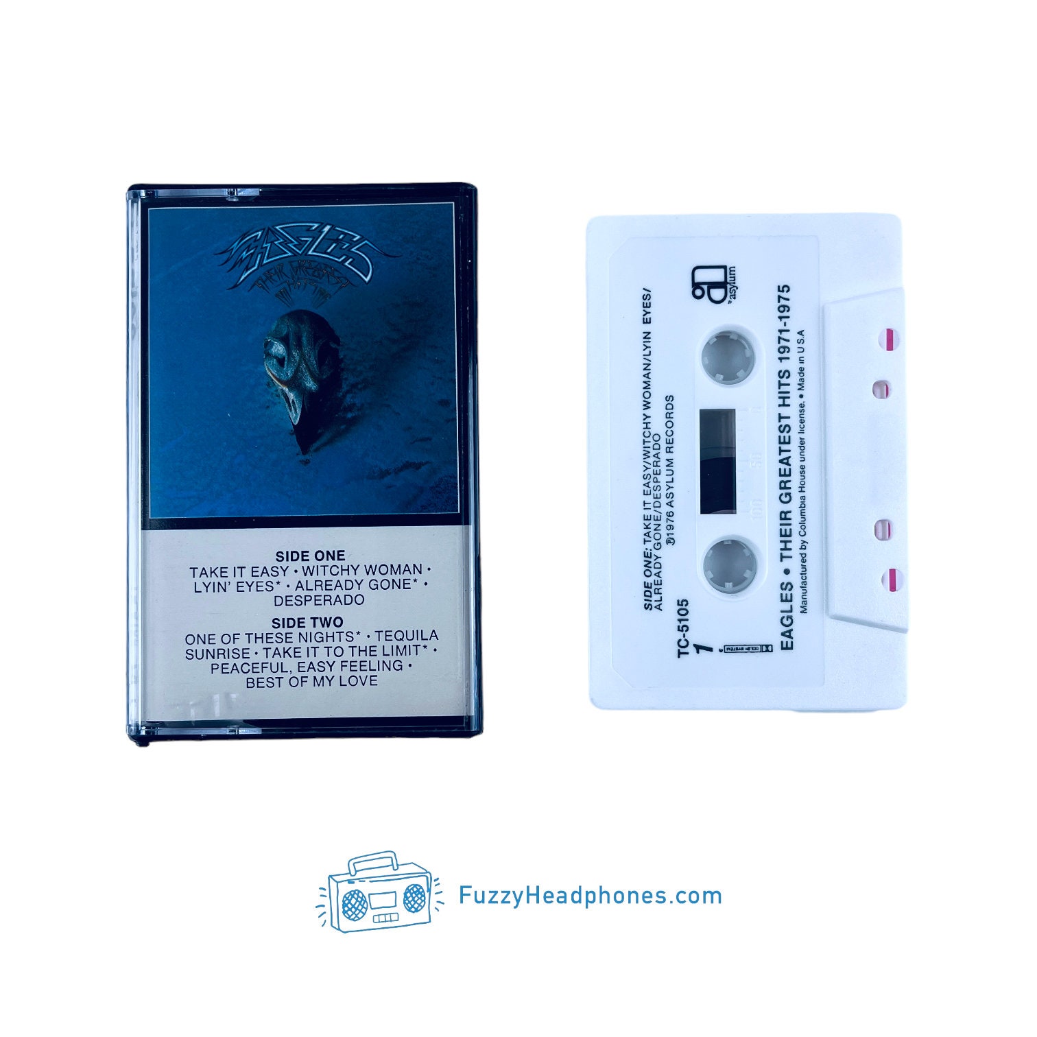 Get Over It - Eagles Cassette Single - Don Henley - Glenn Frey