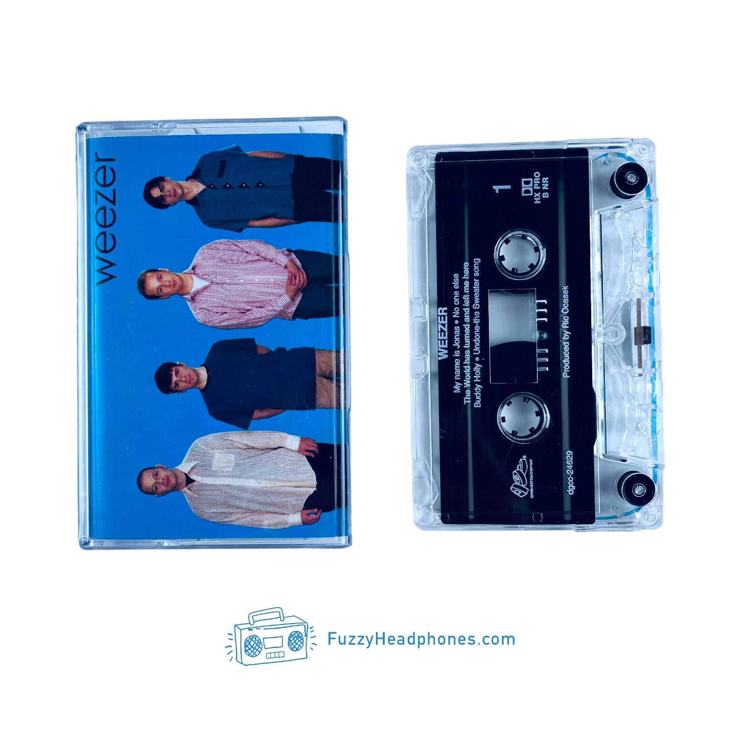 weezer 1st blue album カセットテープ