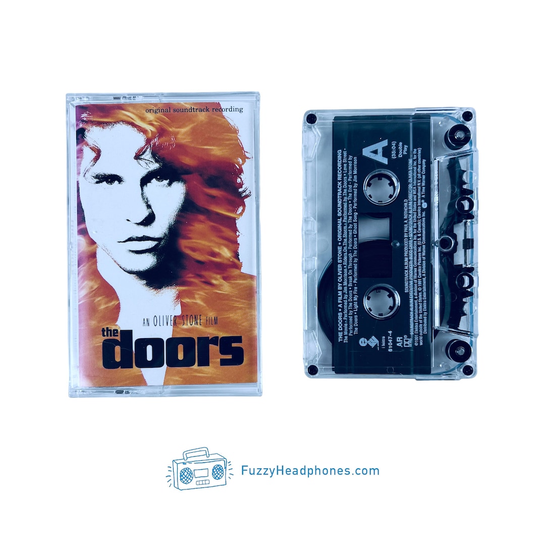 The Doors Soundtrack Cassette Tape 1991 Light My Fire, Break on Through