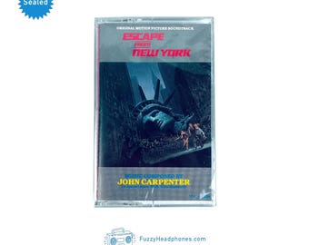 Escape From New York Soundtrack Cassette Tape (1981) SEALED