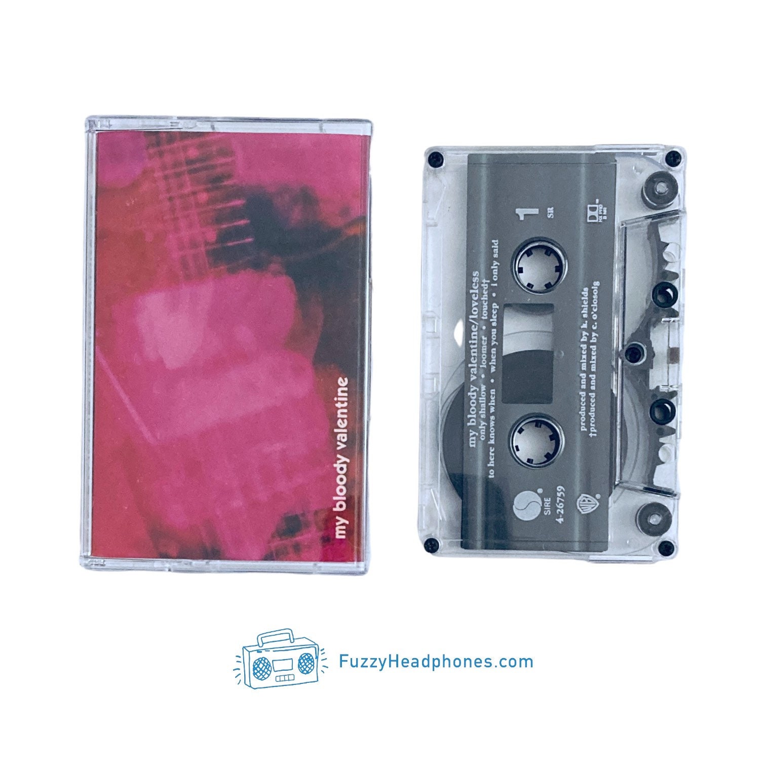 My Bloody Valentine Loveless on Cassette Tape (1991) 90s Shoegaze 
